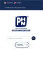 Mobile Screenshot of phm.com.mx
