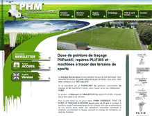 Tablet Screenshot of phm.fr